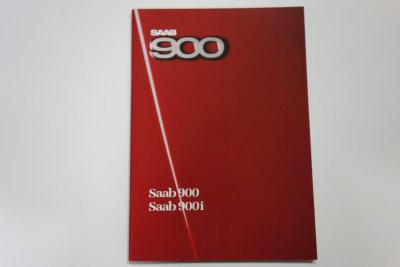 Försäljningsbroschyr, 900/900i, 1986.