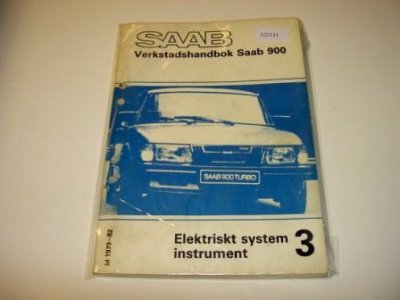 Verkstadshandbok, lätt beg, Elsystem Instrument