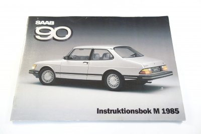 Instruktionsbok, 90 1985