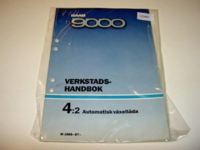 Verkstadshandbok, lätt beg, Automatlåda