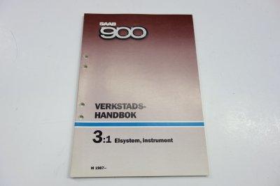 Verkstadshandbok, lätt beg, Elsystem Instrument