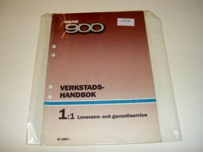 Verkstadshandbok, lätt beg, Leverans- och Garantiservice