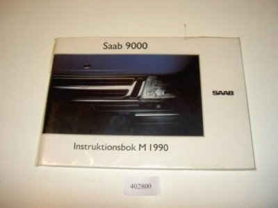 Instruktionsbok, 9000 1990