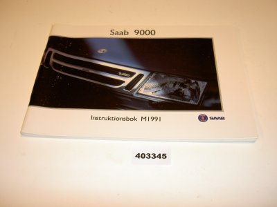 Instruktionsbok, 9000