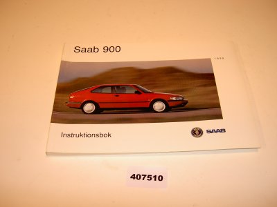 Instruktionsbok, 900 1995