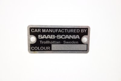 Färgkodsskylt, Cardinalröd, NT